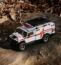 Load image into Gallery viewer, MK 1:64 White H2 Fire Dep. Rescue Vehicle ORV Model Diecast Metal Car New Collection