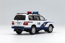 Load image into Gallery viewer, GCD 1:64 Police Land Cruiser LC100 Off Road SUV Model Diecast Metal Car