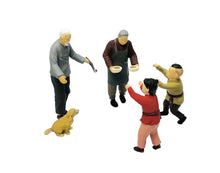 Load image into Gallery viewer, 1:64 Painted Figure Mini Model Miniature Resin Diorama Vintage Family Set New