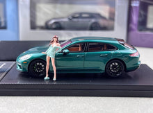 Load image into Gallery viewer, Liberty 1:64 Green Panamera Turbo S Figure Sports Model Diecast Metal Car New Collection