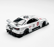 Load image into Gallery viewer, Minigt 1:64 White JDM Silvia S15 LB Super Sports Model Diecast Metal Car New Collection