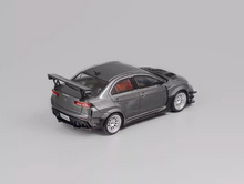 Load image into Gallery viewer, CM 1:64 Grey Evolution EVO Lancer X Varis Sports Model Diecast Metal Car New