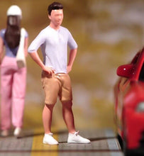 Load image into Gallery viewer, 1:64 Painted Figure Model Miniature Resin Diorama Sand Standing Position Man New Collection