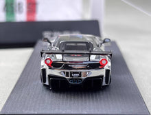 Load image into Gallery viewer, Star 1:64 Plating Silver 458 GT LBWK Racing Sports Model Diecast Metal Car New Collecction