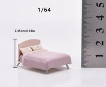 Load image into Gallery viewer, 1:64 Painted Figure Model Miniature Resin Diorama Sand Furniture Fan Bed Basin