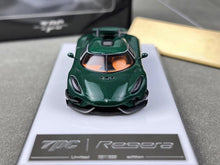 Load image into Gallery viewer, TPC 1:64 Green Carbon Regera Super Racing Sports Model Diecast Metal Car New