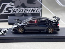 Load image into Gallery viewer, MT 1:64 Black Civic Type R FD2 JS Racing Sports Model Diecast Metal Car New Collection