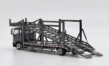 Load image into Gallery viewer, UM 1:64 Gray 500 HINO Ranger Double Transport truck Model Diecast Metal Car