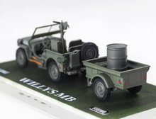 Load image into Gallery viewer, TM 1:64 Military Wellys MB Trailer Model Diecast Metal Car New Collection