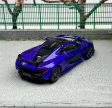 Load image into Gallery viewer, LCD 1:64 Purple P1 Super Racing Sports Coupe Model Diecast Metal Car New Collection