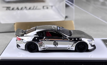 Load image into Gallery viewer, HKM 1:64 Plating Silver GTS M145 MK1 LBWK Sports Model Diecast Metal Car