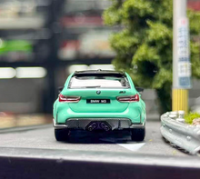 Load image into Gallery viewer, MINIGT 1:64 Green M3 M Performance Touring Sports Model Diecast Metal Car New Collection