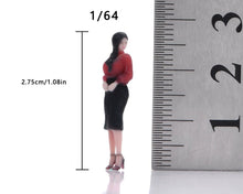Load image into Gallery viewer, 1:64 Painted Figure Model Miniature Resin Diorama Toy Sand Elegant Beauty Lady
