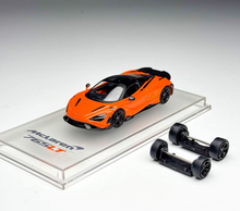 Load image into Gallery viewer, CM 1:64 Orange 765LT Racing Sports Model Diecast Metal Car New Collection