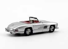 Load image into Gallery viewer, YS 1:64 Silver 300SL W198 Convertible Racing Sport Model Diecast Metal Car New Collection