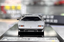 Load image into Gallery viewer, Deepmaker 1:64 Silver Countach LP5000s Sports Model Diecast Resin Car New Collection