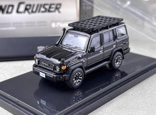 Load image into Gallery viewer, Model1 1:64 Black Land Cruiser LC70 ORV Off Road Model Metal Diecast Car New Collection