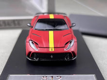 Load image into Gallery viewer, LT 1:64 Matte Red 812 Novitec N-Largo Racing Sport Model Diecast Metal Car New Collection