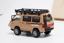 Load image into Gallery viewer, Autobots 1:64 Desert 4WD Delica L300 Camper Van Model Diecast Metal Car New Collecction