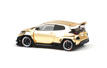 Load image into Gallery viewer, XCARTOYS 1:64 Gold Pandem GR Yaris Racing Sports Model Diecast Metal Car New