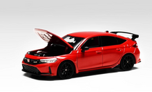 Load image into Gallery viewer, Motorhelix 1:64 Red JDM Civic Type R FL5 Sports Model Diecast Metal Car New
