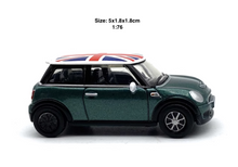 Load image into Gallery viewer, 1:76 BRG Green Mini Copper S Sports Model Diecast Metal Car