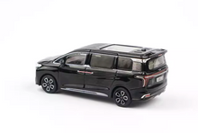 Load image into Gallery viewer, XCARTOYS 1:64 Black Hongqi HQ9 MPV Mini Van Model Diecast Metal Car