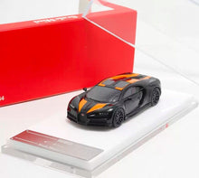 Load image into Gallery viewer, Scalemini 1:64 Black Chiron Racing Sports Model Diecast Resin Car New Collection