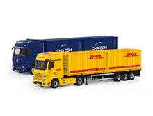 Load image into Gallery viewer, TM 1:64 Actros Container Delivery Truck Model Diecast Metal Car New Collection