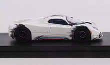 Load image into Gallery viewer, HM 1:64 White Utopia Engine Sports Model Diecast Metal Car New Collection