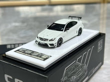 Load image into Gallery viewer, 1:64 BZMW White C63 AMG Black Series Coupe Sports Model Diecast Resin Car New Collection