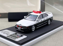Load image into Gallery viewer, Bliss 1:64 Kyoto Police Galant VR-4 Sedan Sports Model Diecast Metal Car New Collection