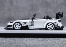 Load image into Gallery viewer, MT 1:64 White JDM S2000 Race Widebody Sports Model Diecast Metal Car New Collection