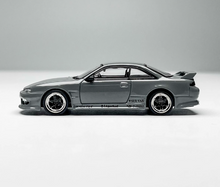 Load image into Gallery viewer, Tarmac 1:64 Grey VERTEX Silvia S14 Sports Model Diecast Metal Car New Collection