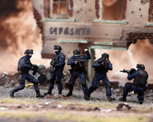 Load image into Gallery viewer, 1:64 Painted Figure Model Miniature Resin Diorama Scene Marine Corps soldier Set