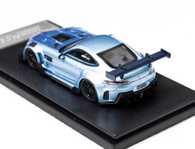 Load image into Gallery viewer, RM 1:64 Blue AMG GTS Widebody Racing Sports Model Diecast Metal Car New Collection