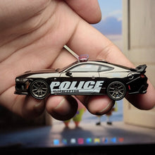 Load image into Gallery viewer, CM 1:64 Mustang Dark Horse Police Coupe Sports Model Diecast Metal Car New Collection