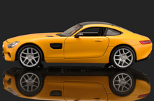 Load image into Gallery viewer, Maisto 1:24 Yellow AMG GT Racing Sports Model Toy Diecast Metal Car BN