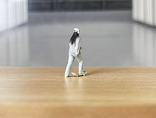 Load image into Gallery viewer, 1:64 Painted Figure Model Miniature Resin Diorama Sand Skate GIrl Skateboard Toy