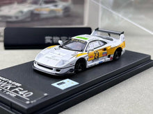 Load image into Gallery viewer, GP 1:64 Yellow White F40 #23 LBWK Racing Sports Model Diecast Metal Car New Collection