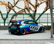 Load image into Gallery viewer, Fuji 1:64 Blue JDM GR Yaris Pandem Hatchback Sport Model Diecast Metal Car New Collection