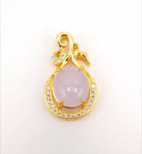 Load image into Gallery viewer, Nature Jade Phoenix Pendant Necklace Gift Jewelry charm Blessing Lucky Jewelry