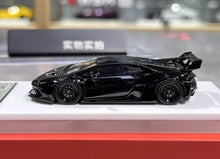 Load image into Gallery viewer, 1:64 Black LP610 Huracan GT Sports Model Diecast Resin Car New Collection