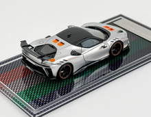 Load image into Gallery viewer, U2 1:64 Silver SF90XX Stradale Racing Sports Model Diecast Resin Car New Collection