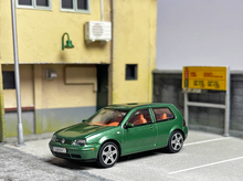 Load image into Gallery viewer, GCD 1:64 Green VW Golf MK4 GTI 2 Doors Sports Model Diecast Metal Car BN