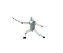 Load image into Gallery viewer, 1:64 Painted Figure Mini Model Miniature Resin Diorama Fencing Athlete Fencer