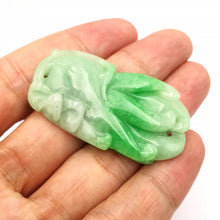 Load image into Gallery viewer, Nature Jade Budha Hand Pendant Necklace Gift Jewelry charm Blessing Lucky New