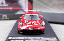 Load image into Gallery viewer, SR 1:64 Red 911 GT3 R Racing Sports Model Diecast Metal Car New Collection