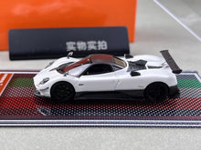 Load image into Gallery viewer, U2 1:64 White Zonda Tricolore Racing Sports Model Diecast Resin Car New Collection