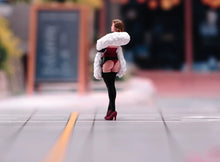Load image into Gallery viewer, 1:24 Painted Figure Model Miniature Resin Diorama Sand Fur Elegant Lady